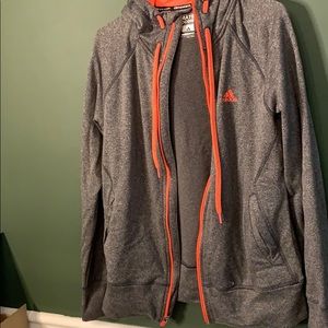 Adidas full zipper warm up jacket